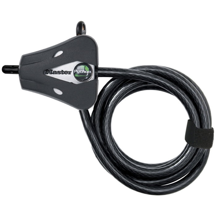 Master Lock Python Cable de Bloqueo Ajustable 8mm 8418EURD Master Lock Python Cable de Bloqueo Ajustable 8mm 8418EURD