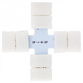 Conector Rápido para Tira LED 12/24VDC SMD3528/2835, Accesorio de Conexión '+'