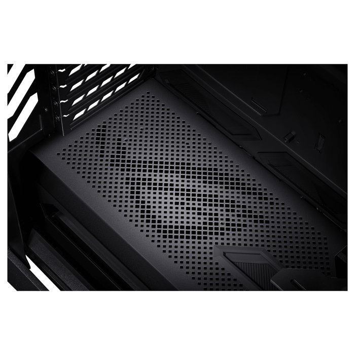 ASUS ROG Hyperion GR701 BTF Edition - Torre Gaming RGB PC con Ventana Lateral, Compatible con ATX/EATX/micro-ATX/Mini-ITX, Color Negro Transparente
