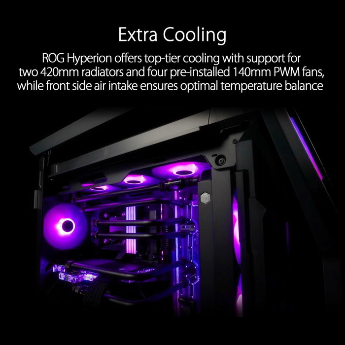 Asus ROG Hyperion GR701 BTF Edition Torre Negro, Transparente Asus ROG Hyperion GR701 BTF Edition Torre Negro, Transparente