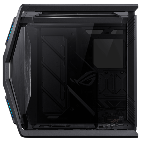 ASUS ROG Hyperion GR701 BTF Edition Torre Negro, Transparente | Torre PC Gaming ATX EATX mATX Mini-ITX con Ventana y RGB