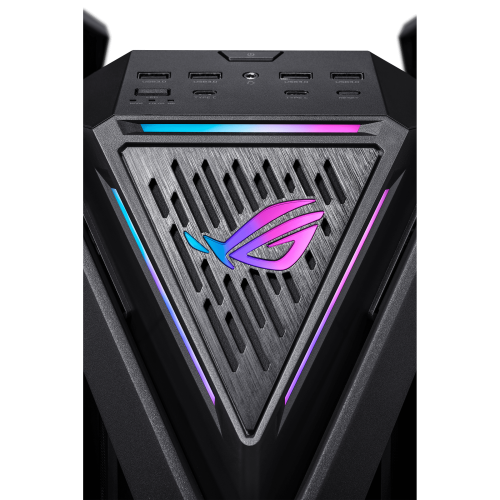 ASUS ROG Hyperion GR701 BTF Edition Torre Negro, Transparente | Torre PC Gaming ATX EATX mATX Mini-ITX con Ventana y RGB
