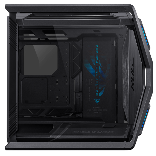 ASUS ROG Hyperion GR701 BTF Edition Torre Negro, Transparente | Torre PC Gaming ATX EATX mATX Mini-ITX con Ventana y RGB