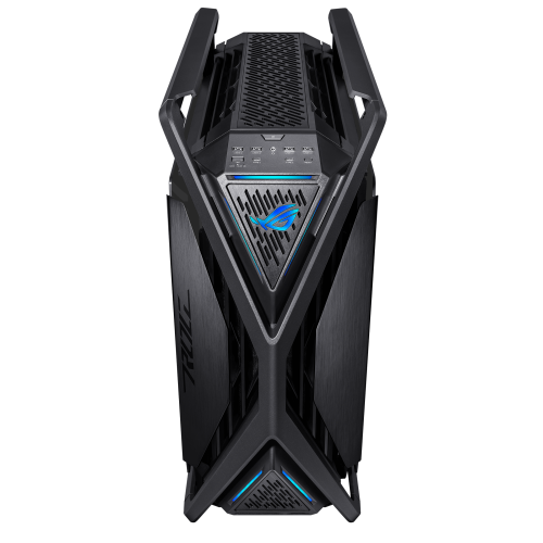 ASUS ROG Hyperion GR701 BTF Edition Torre Negro, Transparente | Torre PC Gaming ATX EATX mATX Mini-ITX con Ventana y RGB