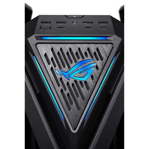 ASUS ROG Hyperion GR701 BTF Edition Torre Negro, Transparente | Torre PC Gaming ATX EATX mATX Mini-ITX con Ventana y RGB