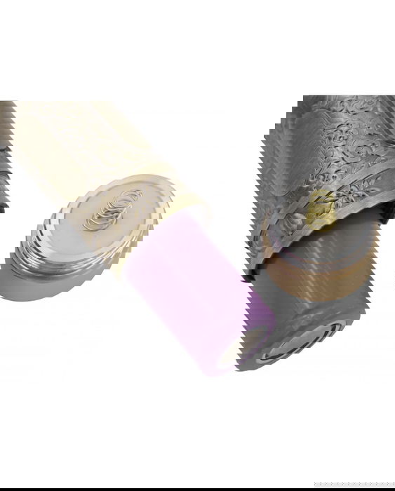 Thulos TH-CP112 Recortadora de Pelo y Barba Recargable Vintage, Cuerpo de Metal, Hoja de Acero al Carbono, 4 Guías de Corte, Incluye Cargador USB y Aceite