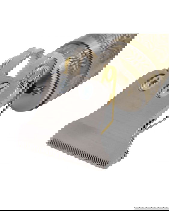 Thulos TH-CP112 Recortadora de Pelo y Barba Recargable Vintage, Cuerpo de Metal, Hoja de Acero al Carbono, 4 Guías de Corte, Incluye Cargador USB y Aceite