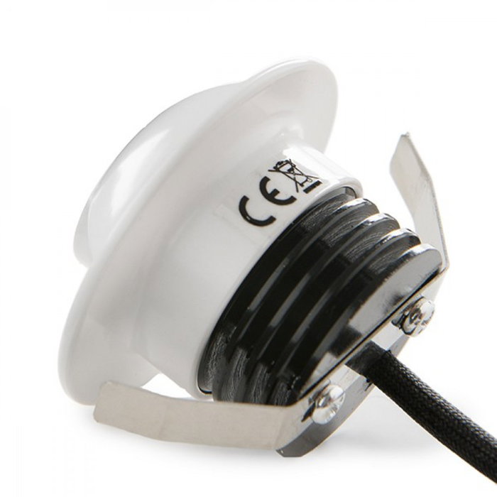 Clara Foco Downlight Empotrable LED 2W 180Lm 6000ºK Blanco Frío Circular