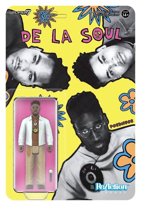 Super7 De La Soul ReAction Figura Wave 01 Kelvin "Posdnuos" Mercer (Me, Myself & I) Super7 De La Soul ReAction Figura Wave 01 Kelvin "Posdnuos" Mercer (Me, Myself & I)