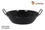 La Estrella Paellera Honda Bordonada 32 cm - 5 L (8 Unidades)