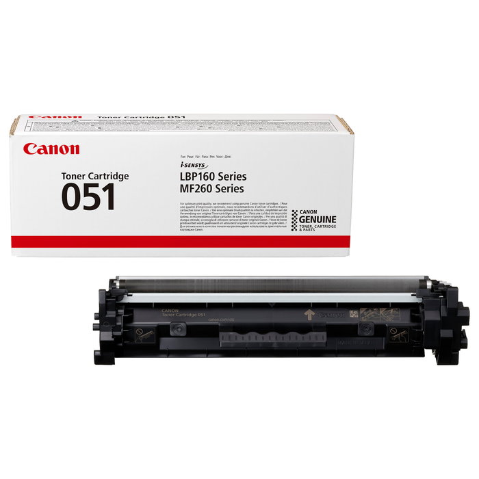 Canon Cartucho de Tóner 051 Negro CRG 051 (2168C002) Original