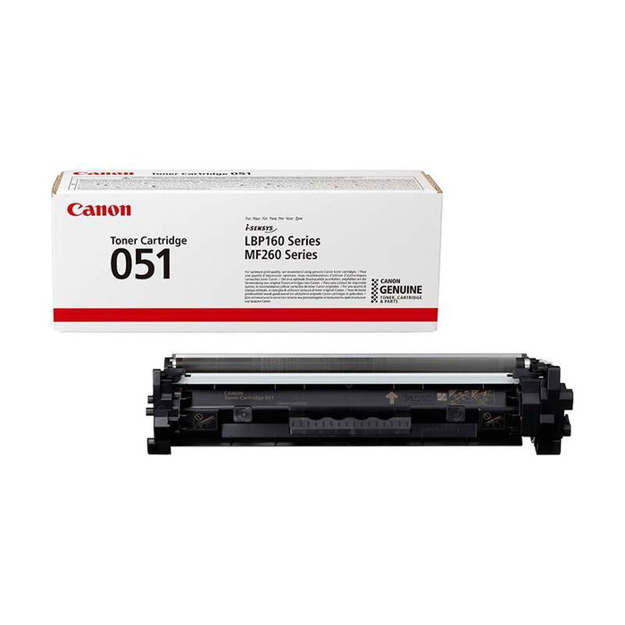 Canon Cartucho de Tóner 051 Negro (2168C002) Canon Cartucho de Tóner 051 Negro (2168C002)