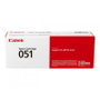 Canon Cartucho 051 Negro Schwarz para impresoras Canon, Tinta original, 2168C002