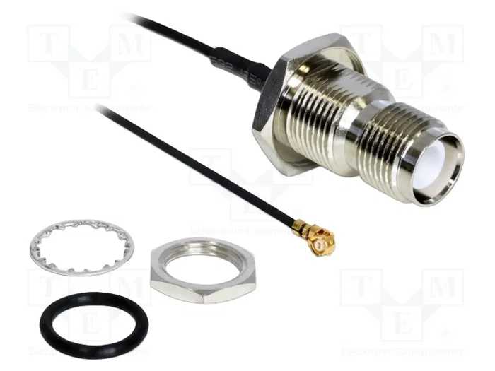 DeLOCK 88464 Cable de antena RP-TNC a MHF® I 1.37 de 20 cm