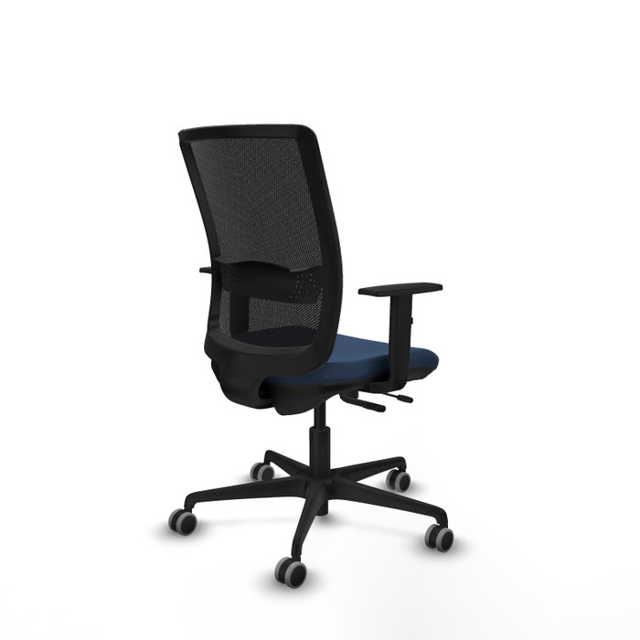 PIQUERAS Y CRESPO Silla de oficina Haches Azul marino y Negro PIQUERAS Y CRESPO Silla de oficina Haches Azul marino y Negro