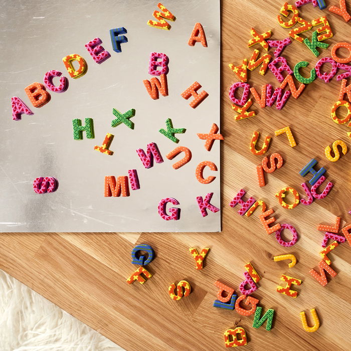 Jeux 2 momes Juego de 90 Letras con Imán Montessori para Aprender a Escribir Frases Jeux 2 momes Juego de 90 Letras con Imán Montessori para Aprender a Escribir Frases