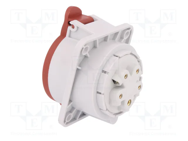PAWBOL Conector de alimentación AC trifásico hembra 32A 400V