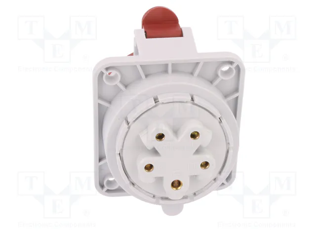 PAWBOL Conector de alimentación AC trifásico hembra 32A 400V