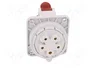 PAWBOL Conector de alimentación AC trifásico hembra 32A 400V