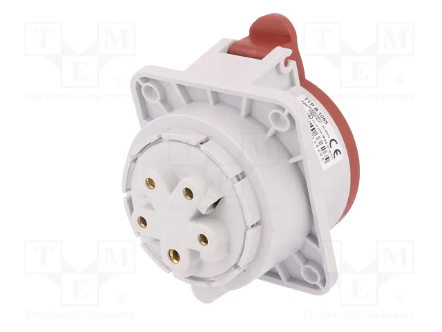 PAWBOL Conector de alimentación AC trifásico hembra 32A 400V