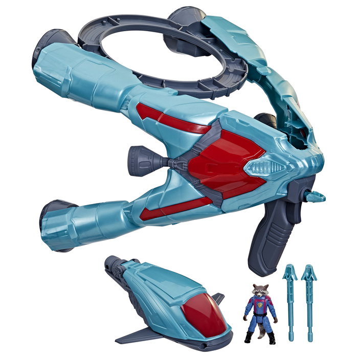 Hasbro Nave Espacial Galáctica Marvel Guardianes de la Galaxia con Figura de Rocket Hasbro Nave Espacial Galáctica Marvel Guardianes de la Galaxia con Figura de Rocket