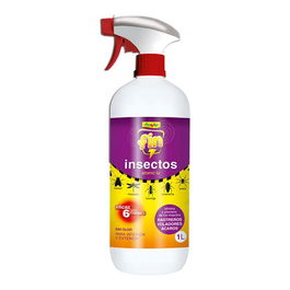 Flower Insecticida Fin Atomic Lu - Pulverizador de 1L para Hormigas, Cucarachas e Insectos Rastreros y Voladores, con Deltametrina y PBO