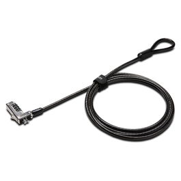 Kensington Slim Kombinationsschloss para Ranura de Seguridad Estándar con Cerradura de Combinación para Portátil
