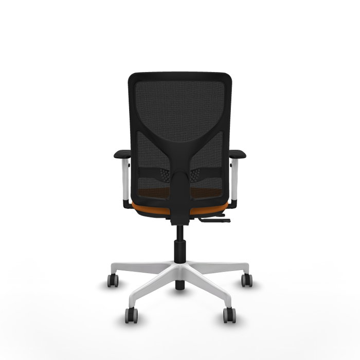 PIQUERAS Y CRESPO Silla de oficina Motilla Naranja y Negro PIQUERAS Y CRESPO Silla de oficina Motilla Naranja y Negro