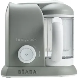 Beaba Babycook Solo 4-en-1 procesador de alimentos para bebés - Gris