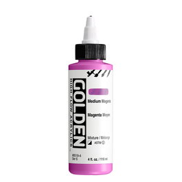 Golden High Flow Colores Acrílicos Magenta Medio 118 ml