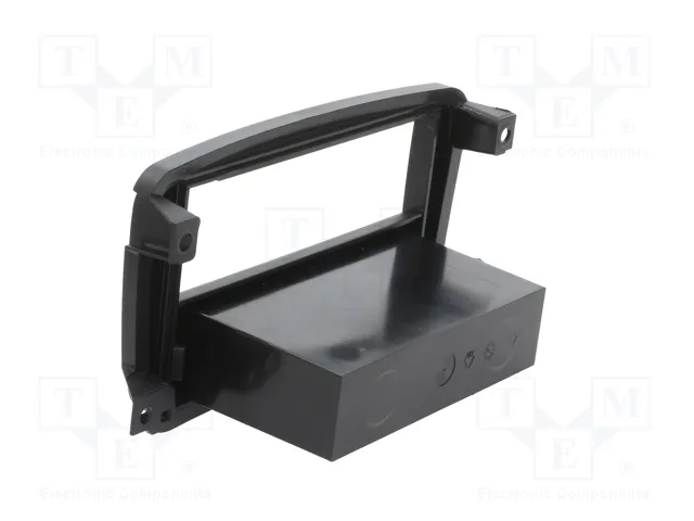 PER.PIC. Bastidor de montaje de radio Smart 2 DIN Negro PER.PIC. Bastidor de montaje de radio Smart 2 DIN Negro