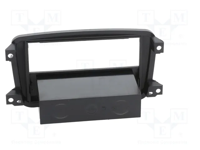 PER.PIC. Bastidor de montaje de radio Smart 2 DIN Negro PER.PIC. Bastidor de montaje de radio Smart 2 DIN Negro