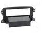 PER.PIC. Bastidor de montaje de radio Smart 2 DIN Negro