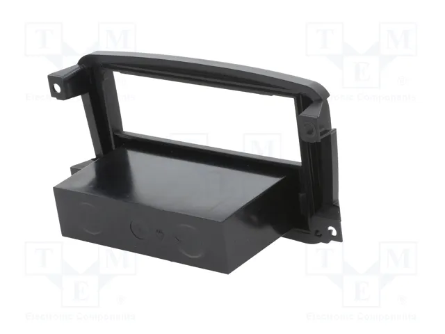 PER.PIC. Bastidor de montaje de radio Smart 2 DIN Negro PER.PIC. Bastidor de montaje de radio Smart 2 DIN Negro