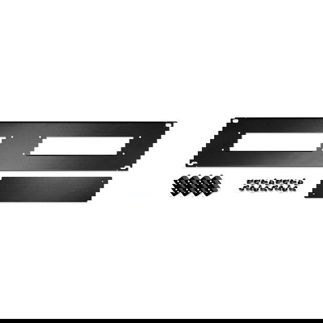 Shuttle PRM01 Kit de Montaje para Rack, Negro, 2U