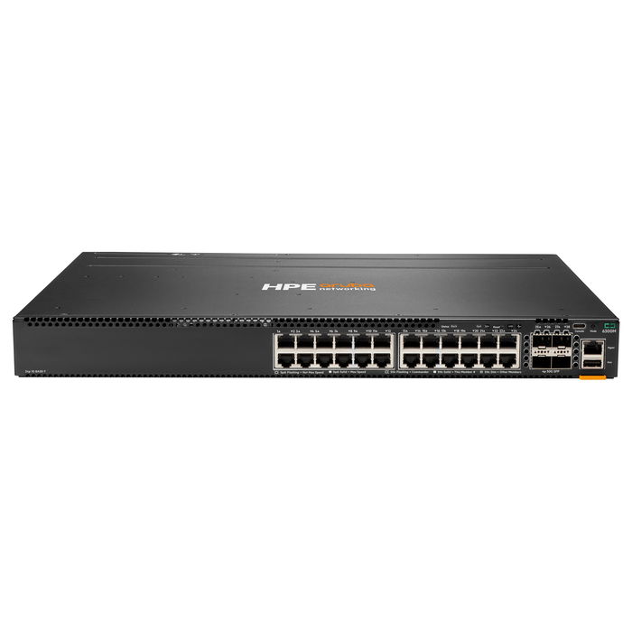 HP Enterprise Aruba 6300M Switch 24 Puertos Gigabit 4 SFP56 Switch de Red HP Enterprise Aruba 6300M Switch 24 Puertos Gigabit 4 SFP56 Switch de Red