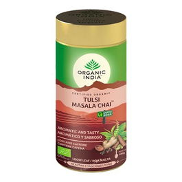 ORGANIC INDIA Tulsi Masala Chai Infusion Ayurvedica 100Gr