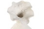 DKD Home Decor Jarrón de Cerámica Orgánico Artesanal Blanco
