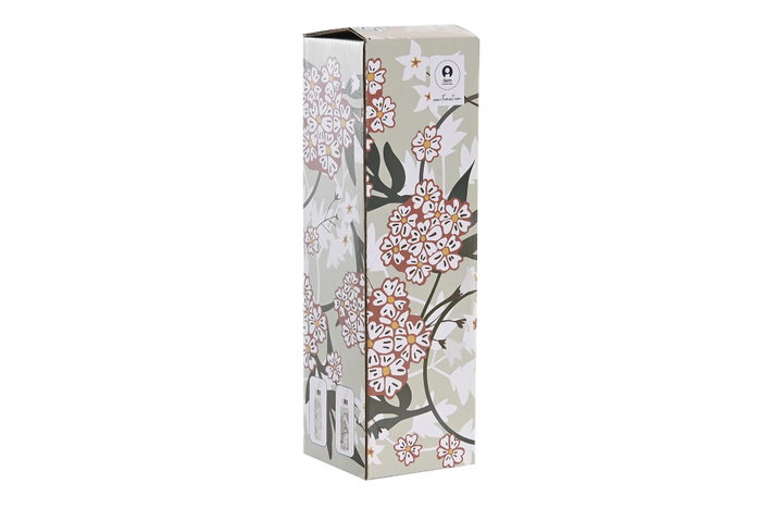 DKD Home Decor Surtido de 2 Botellas de Borosilicato 550 ml, Verde y Beige