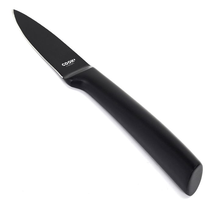 Cook Concept Cuchillo Negro Acero Inoxidable Hoja 7,5 cm