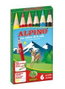 Alpino Lápices de Colores Cortos 85mm Surtidos Estuche 6 UD
