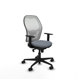 PIQUERAS Y CRESPO Silla de oficina Jorquera Gris y Blanco