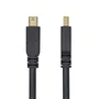 StarTech.com Cable Mini DisplayPort a DisplayPort 1.4 / HBR3, 8K 60Hz, 4K 120Hz, 3m, Macho a Macho, Negro, DP14MDPMM10F