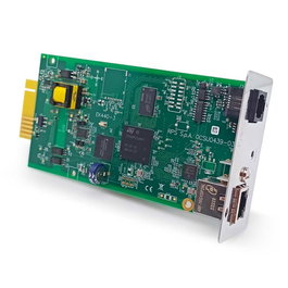Riello NetMan 208 - Tarjeta de red interna para SAI/UPS - Slot-in Card - Gestión remota por Ethernet 10/100/1000 Mbit/s, SNMP, Modbus/TCP, VMware