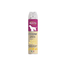 Inodorina Deo Spray Leche y Vainilla 300ml Higienizante y Refrescante para Perros