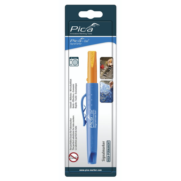 Pica Pica GEL Permanent Marker yellow SB Pica Pica GEL Permanent Marker yellow SB