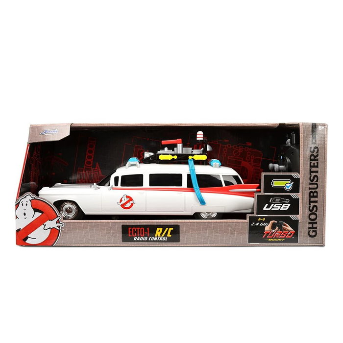 JADA TOYS Coche Radio Control ECTO-1 Ghostbusters Escala 1:16 JADA TOYS Coche Radio Control ECTO-1 Ghostbusters Escala 1:16