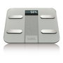 Laica Báscula de Baño Smart Bluetooth con Cálculo de Composición Corporal, Plateada, 180 kg