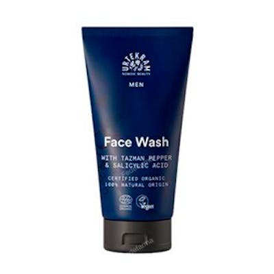 Urtekram Men Limpiador Facial Gel 150 ml con Ácido Salicílico y Pimienta de Tasmania - Fresco, para Piel Irritada por el Afeitado, Vegano, Eco Urtekram Men Limpiador Facial Gel 150 ml con Ácido Salicílico y Pimienta de Tasmania - Fresco, para Piel Irritada por el Afeitado, Vegano, Eco