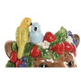 DKD Home Decor Centro de Mesa de Cerámica Animal Marrón 25x23x23,5 cm